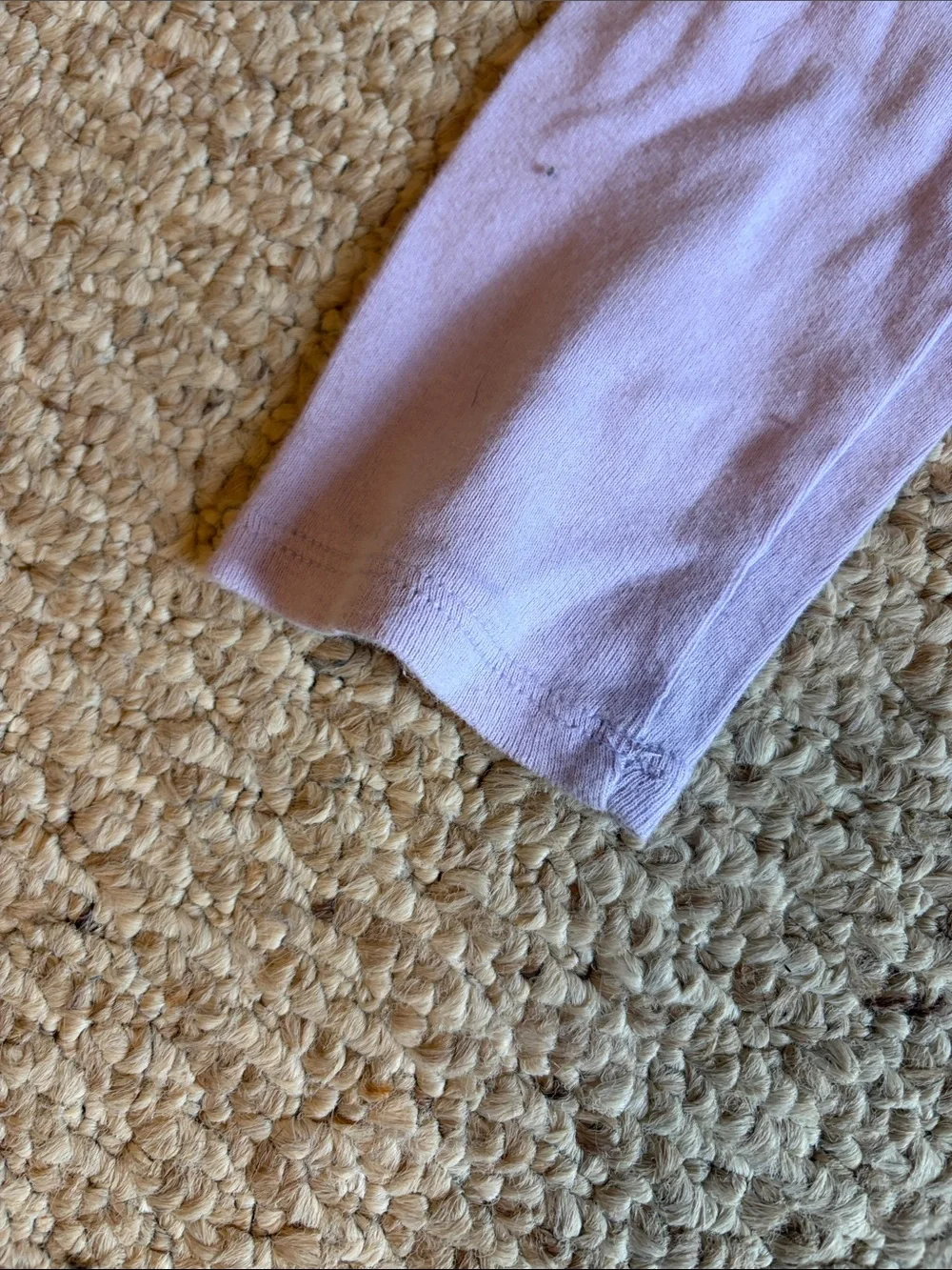 Girls' Layered-Look Purple Heart Long Sleeve Top